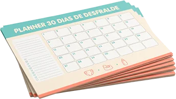 Planner 30 dias de desfralde
